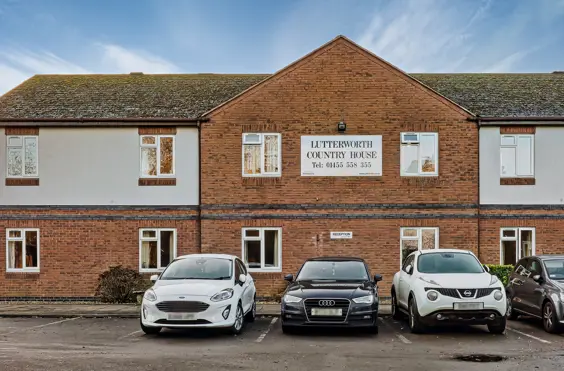 Lutterworth Country House Care Home - An outside view of the home