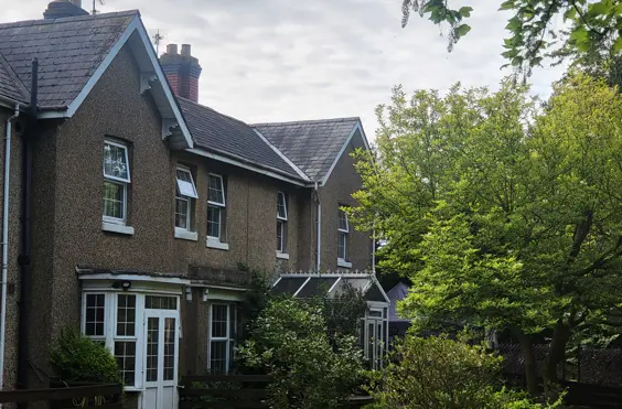 Glenkindie Lodge Residential Care Home - An outside view of the home