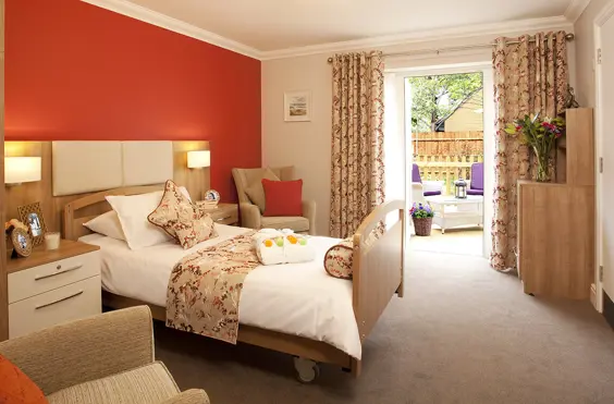 Cherry Wood Grange Care Home - Photo of a typical bedroom