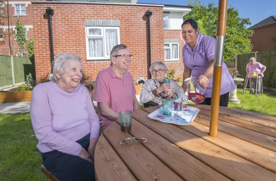 St Katherine Care Home - Photo of the garden where applicable