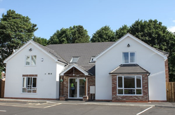 Hucknall - An outside view of the home