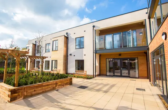 Anson Court - An outside view of the home