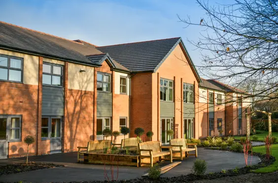 Windsor Court - An outside view of the home