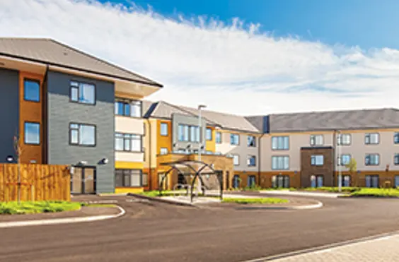Penrose Court - An outside view of the home