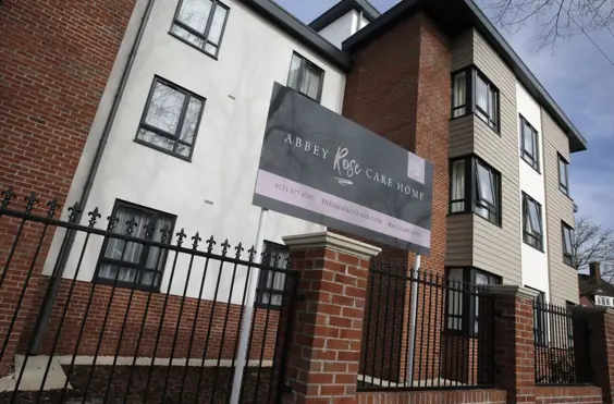 Abbey Rose Care Home - An outside view of the home