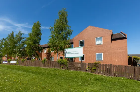 Holly Lodge Care Home - An outside view of the home