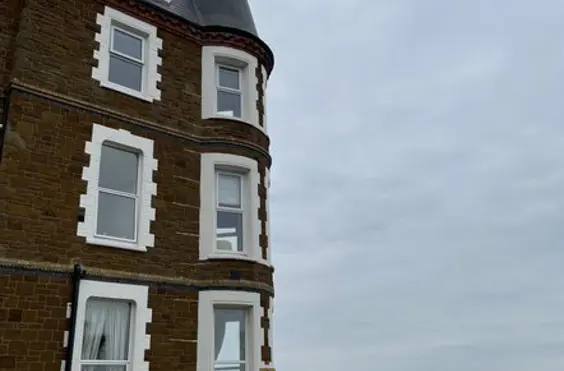 Beach View - An outside view of the home