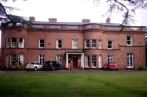 Alne Hall - An outside view of the home