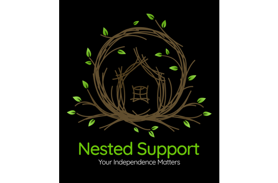 Nested Support - A company logo