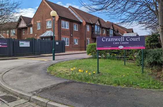 Cranwell Court - An outside view of the home