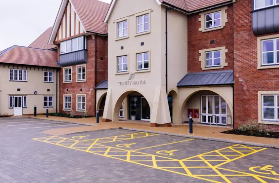 Trinity Manor Care Home - An outside view of the home
