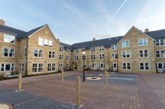 Hutton Manor Care Home - An outside view of the home