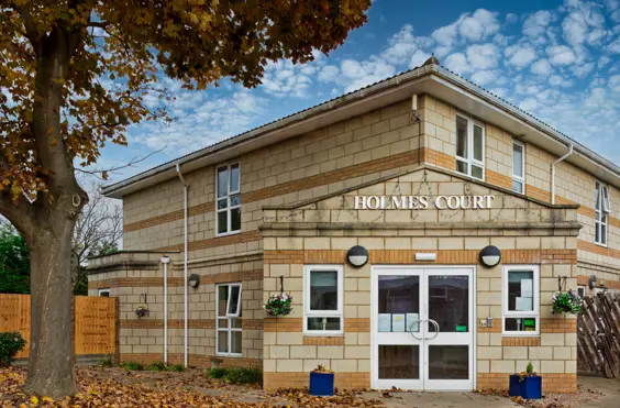 Holmes Court Care Home - An outside view of the home
