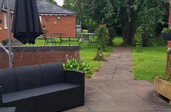 Brookfield House Care Home - Photo of the garden where applicable