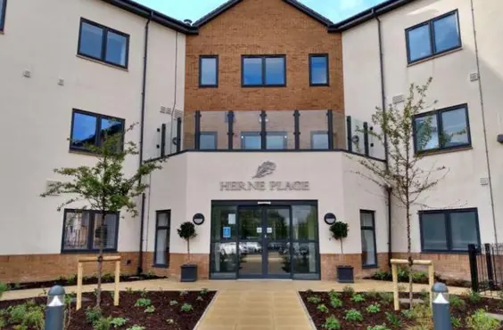 Herne Place Care Home - An outside view of the home