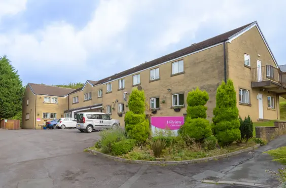 Hill View Care Home - An outside view of the home