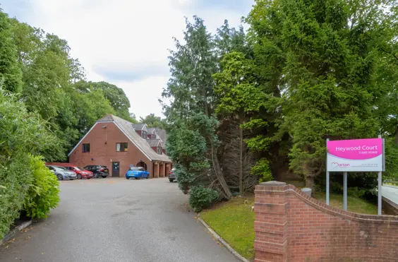 Heywood Court Care Home - An outside view of the home