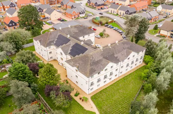 Buckingham Lodge Care Home - An outside view of the home