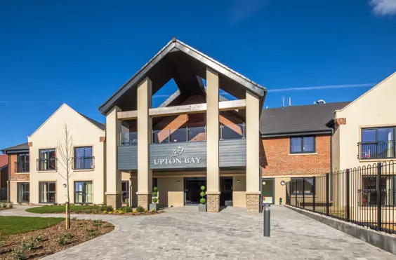 Upton Bay Care Home - An outside view of the home