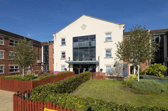 Berkeley Court - An outside view of the home