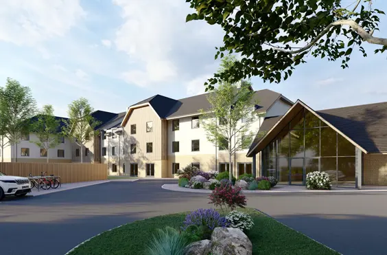 Grand View Care Home - An outside view of the home
