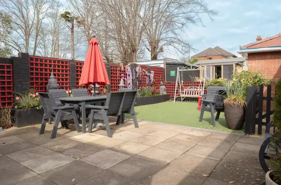 Springfield House Care Home - Photo of the garden where applicable