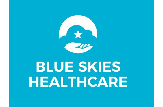 Blue Skies Healthcare - A company logo