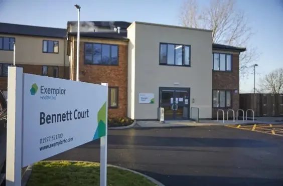 Bennett Court - An outside view of the home