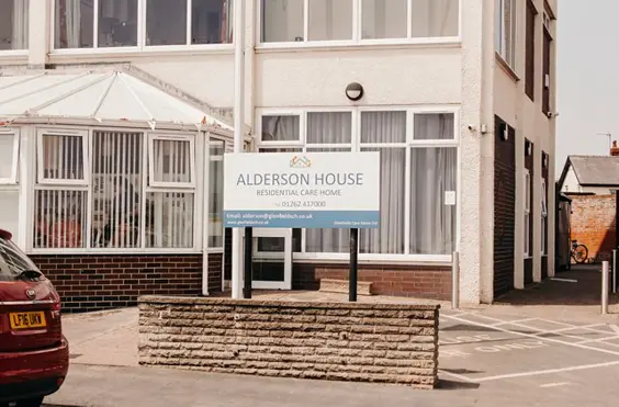 Alderson House - An outside view of the home