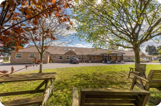 Midfield Lodge - An outside view of the home