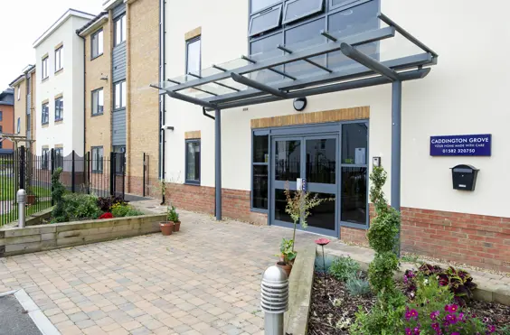 Caddington Grove - An outside view of the home