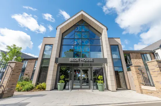 Bede House - An outside view of the home