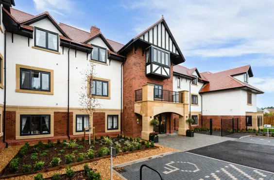 The Gables - An outside view of the home