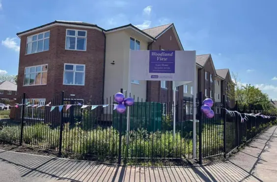Woodland View Care Home - An outside view of the home