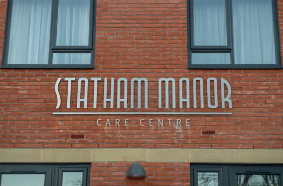 Statham Manor Care Home - An outside view of the home