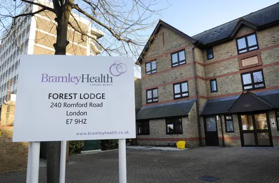 Forest Lodge Care Home - An outside view of the home