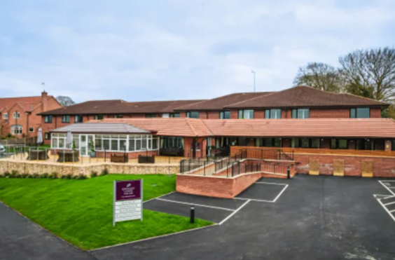 Edingley Lodge Care Home - An outside view of the home