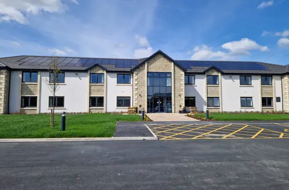 Rossendale House Care Home - An outside view of the home