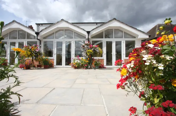 Abbey Court Care Ltd - An outside view of the home