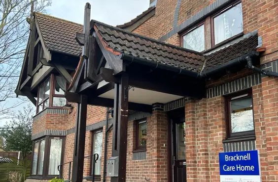 Bracknell Care home - An outside view of the home