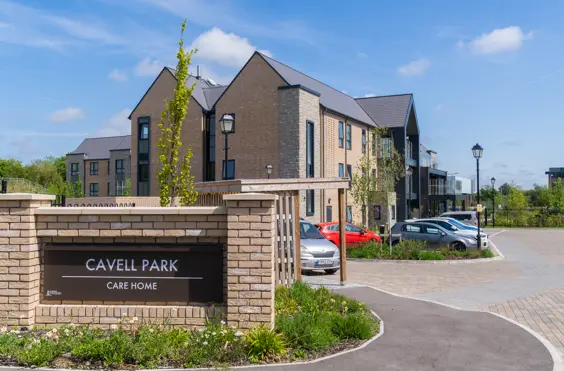 Cavell Park Care Home - An outside view of the home