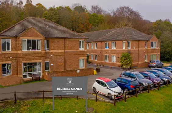 Bluebell Manor - An outside view of the home