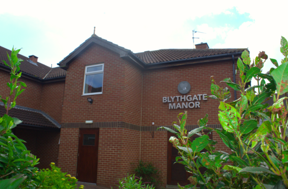 Blythgate Manor - An outside view of the home