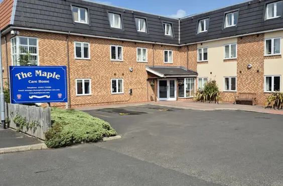 The Maple Care Home - An outside view of the home