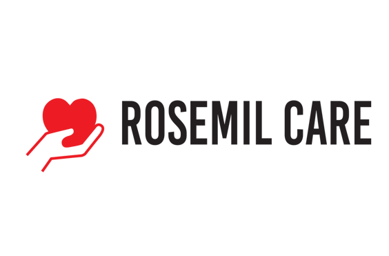 Rosemil Care - A company logo