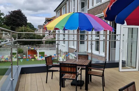 Cary Lodge Care Home - An outside view of the home
