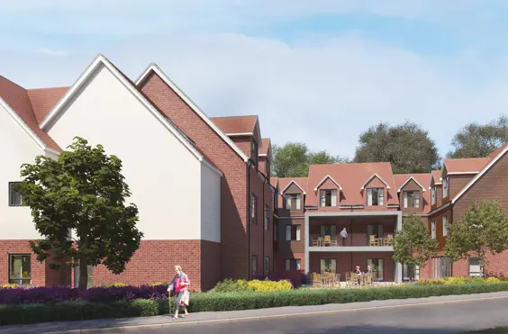 Leighton Rose Care Home - An outside view of the home