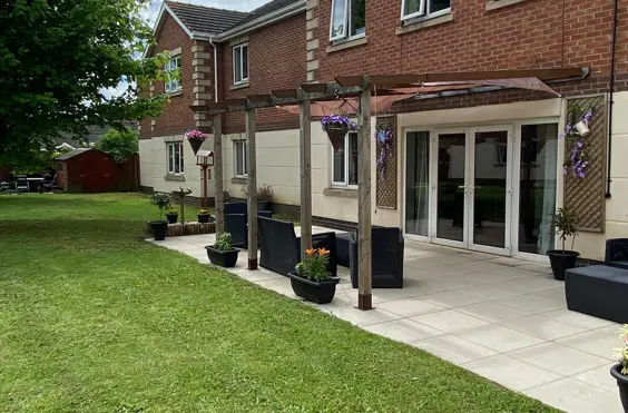 The Valleys Care Home - An outside view of the home