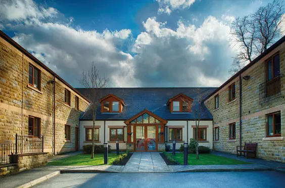 White Rose House - An outside view of the home