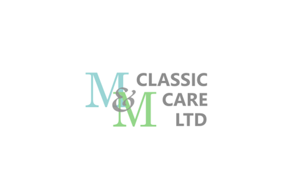 M&M Classic Care - A company logo